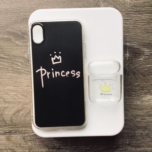 iPhone XR case and AirPod accessories